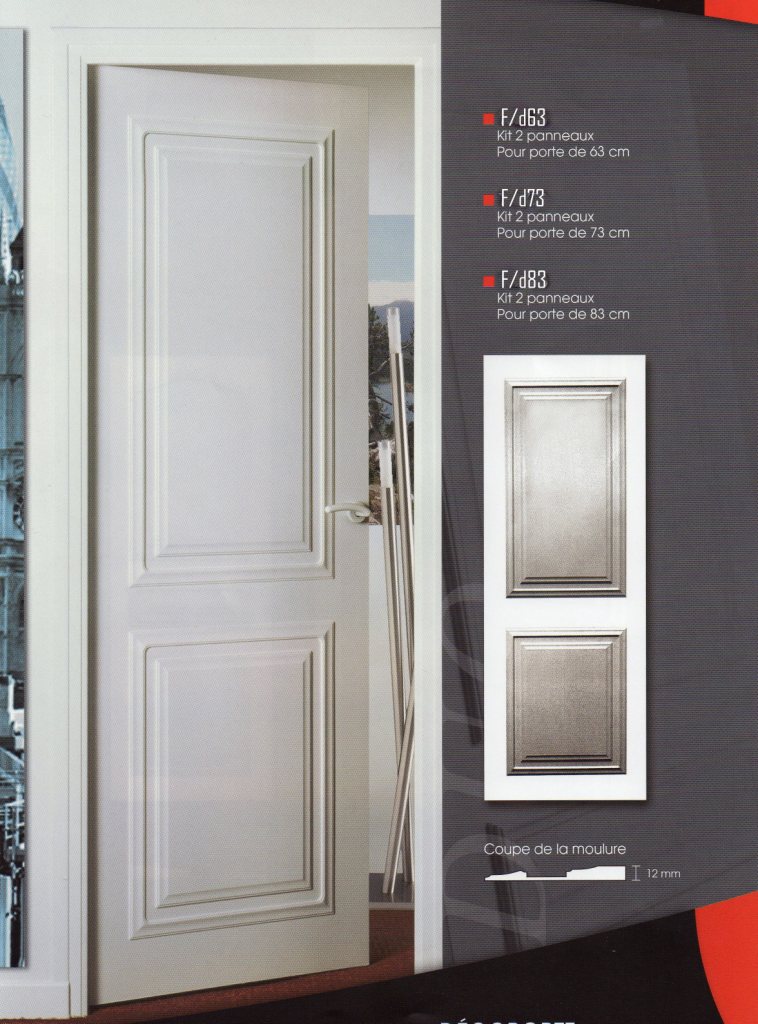 habillage de portes,decoration de porte,porte moderne